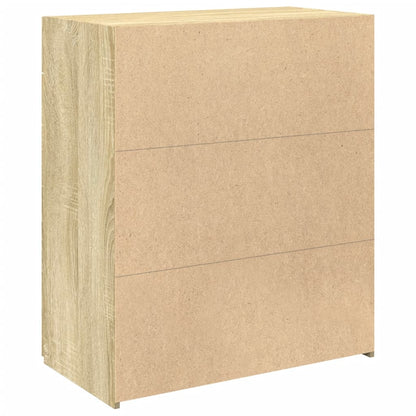 Aparador 80x42,5x93 cm derivados de madeira carvalho sonoma