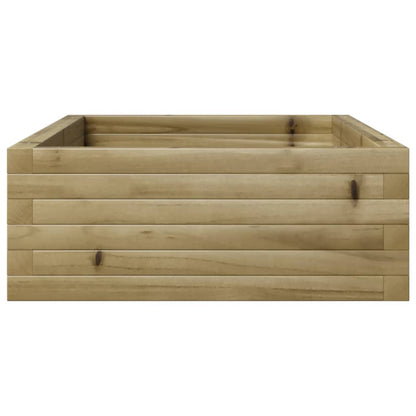 Vaso/floreira de jardim 110x60x23cm madeira de pinho impregnada