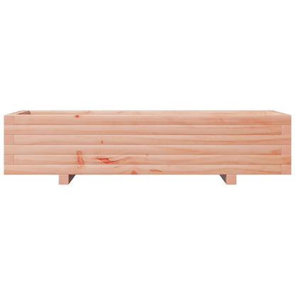 Vaso/floreira de jardim 110x40x26,5cm madeira de douglas maciça