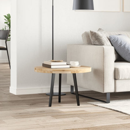 Tampo de mesa redondo Ø60x4 cm madeira de acácia maciça