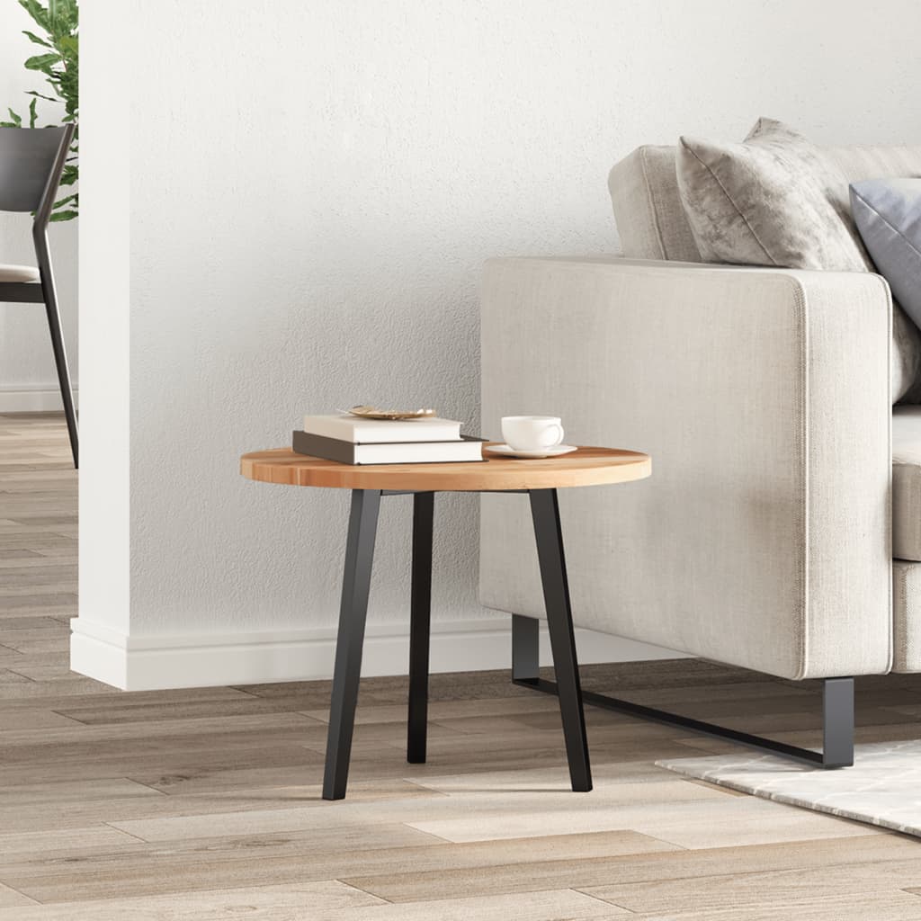 Tampo de mesa redondo Ø50x2 cm madeira de acácia maciça