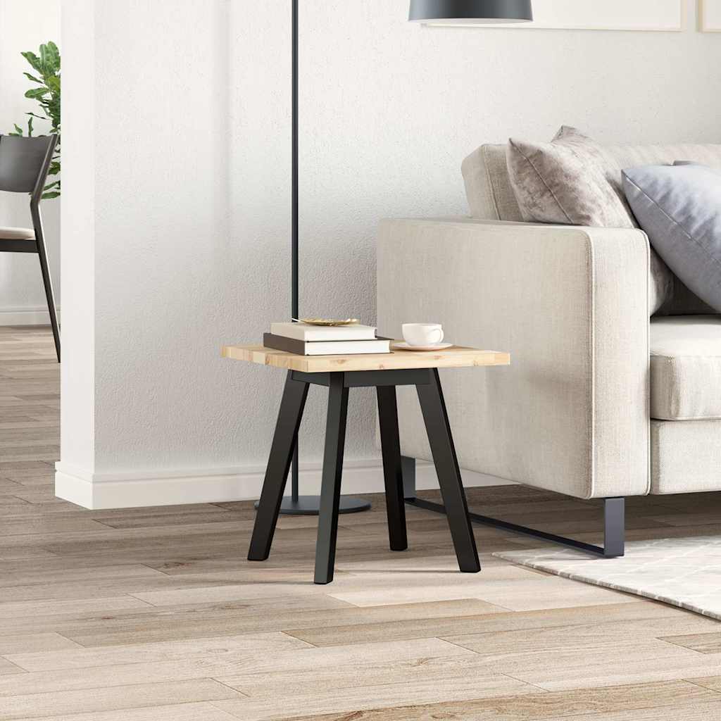 Tampo de mesa quadrado 40x40x2 cm madeira de acácia maciça