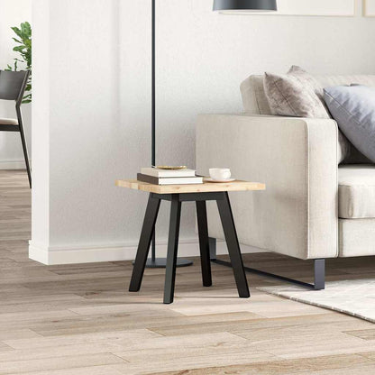 Tampo de mesa quadrado 40x40x2 cm madeira de acácia maciça