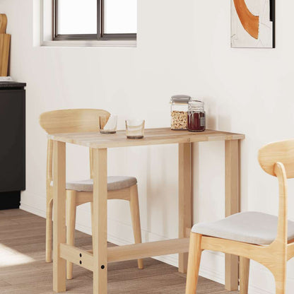 Tampo de mesa retangular 100x60x2 cm madeira de acácia maciça