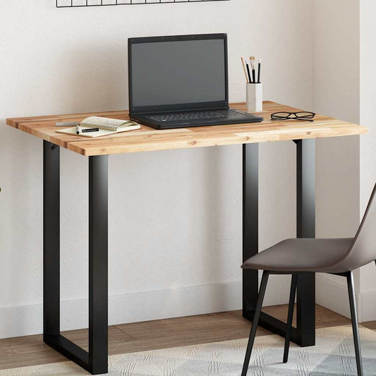 Tampo de mesa retangular 80x70x2 cm madeira de acácia maciça