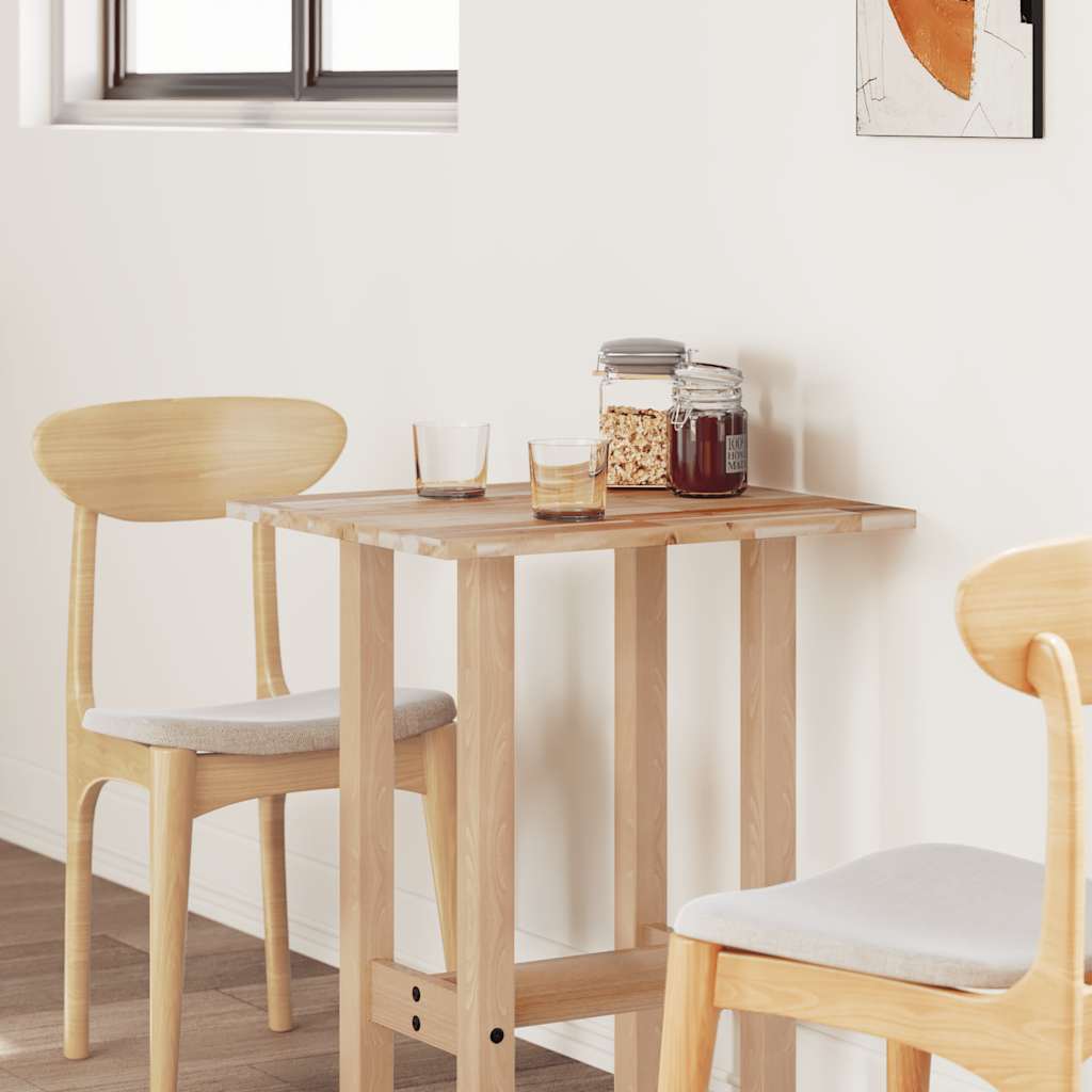 Tampo de mesa retangular 100x50x2 cm madeira de acácia maciça