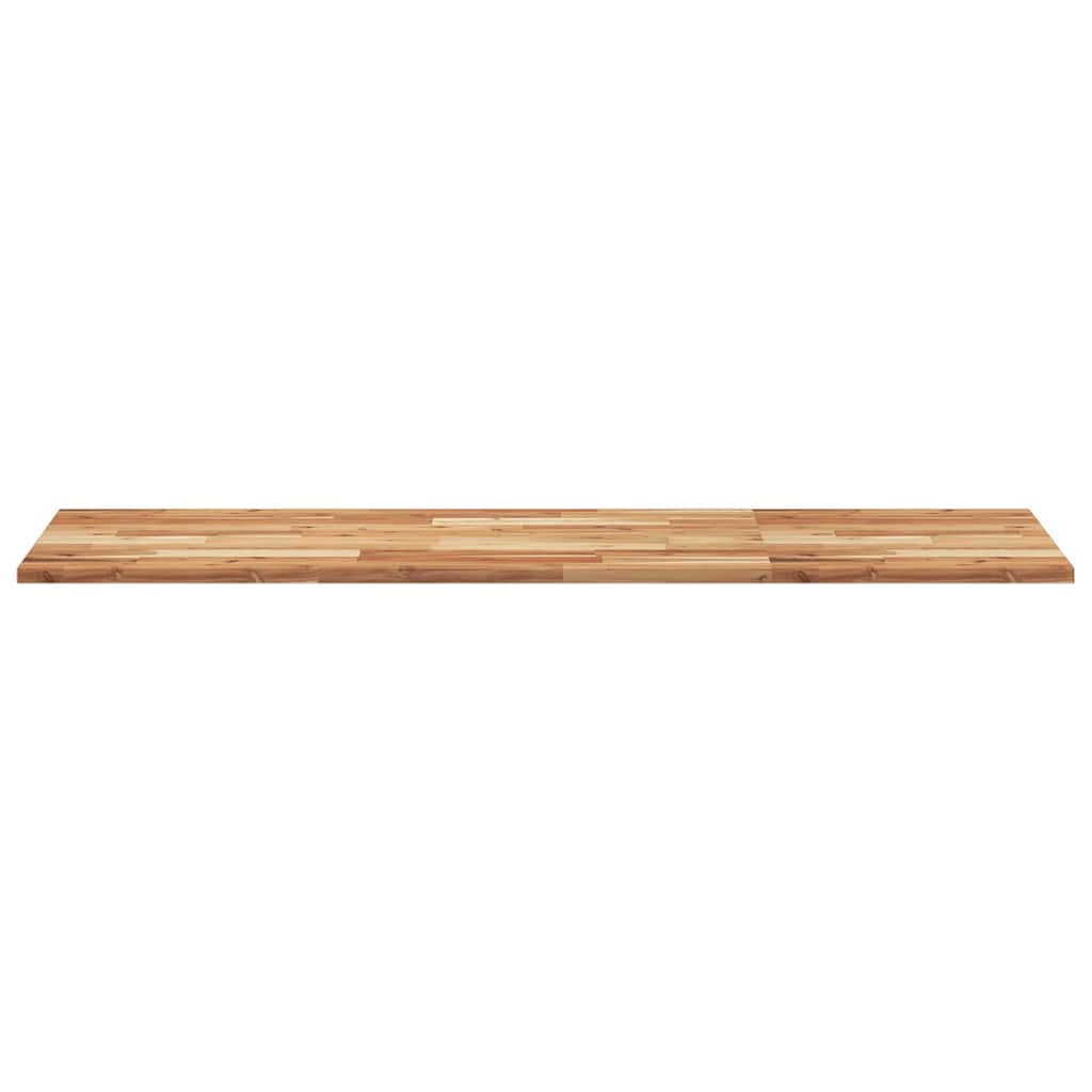 Tampo de mesa retangular 140x50x2 cm madeira de acácia maciça