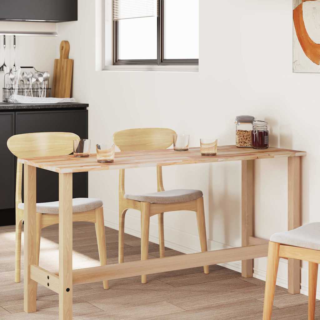 Tampo de mesa retangular 120x60x2 cm madeira de acácia maciça