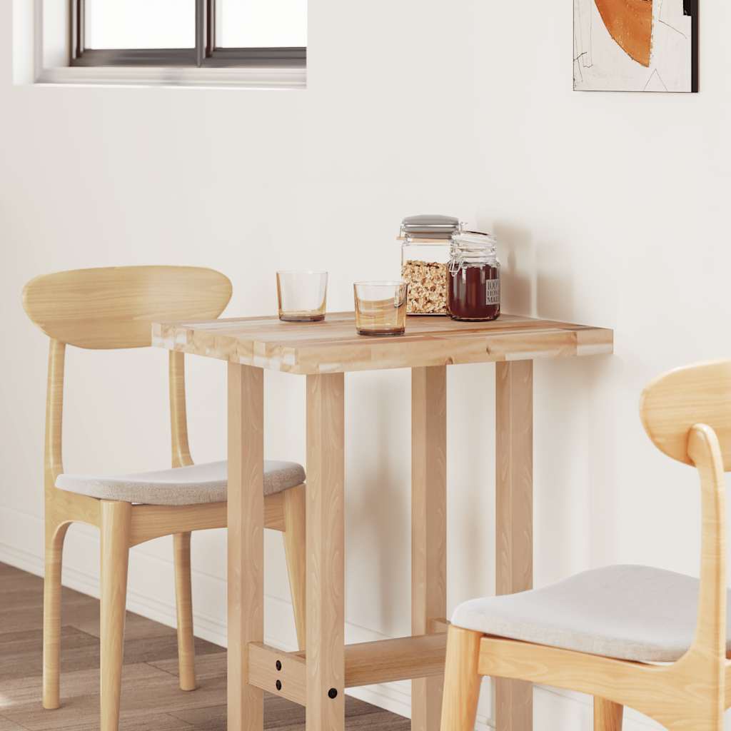 Tampo de mesa retangular 100x50x4 cm madeira de acácia maciça