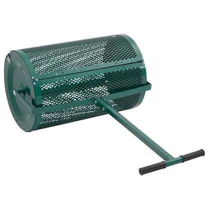 Distribuidor de adubo 75L Ø40x60 cm aço verde