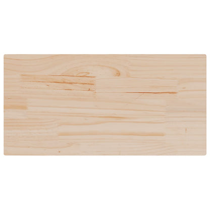 Tampos de mesa retangulares 2 pcs 60x30x1,7 cm pinho maciço