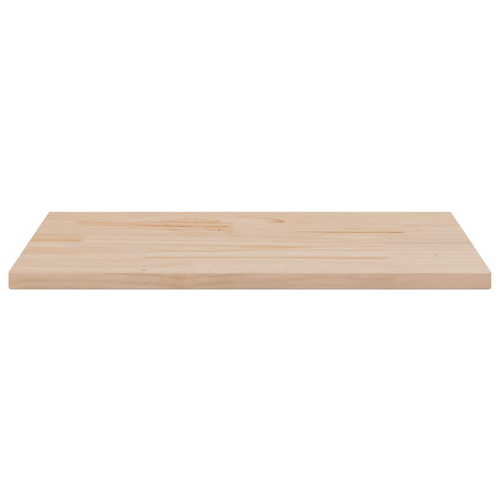 Tampos de mesa retangulares 4 pcs 90x45x1,7 cm pinho maciço
