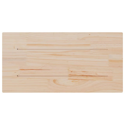 Tampos de mesa retangulares 4 pcs 90x45x1,7 cm pinho maciço