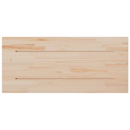 Tampo de mesa retangular 90x40x2,5 cm pinho maciço