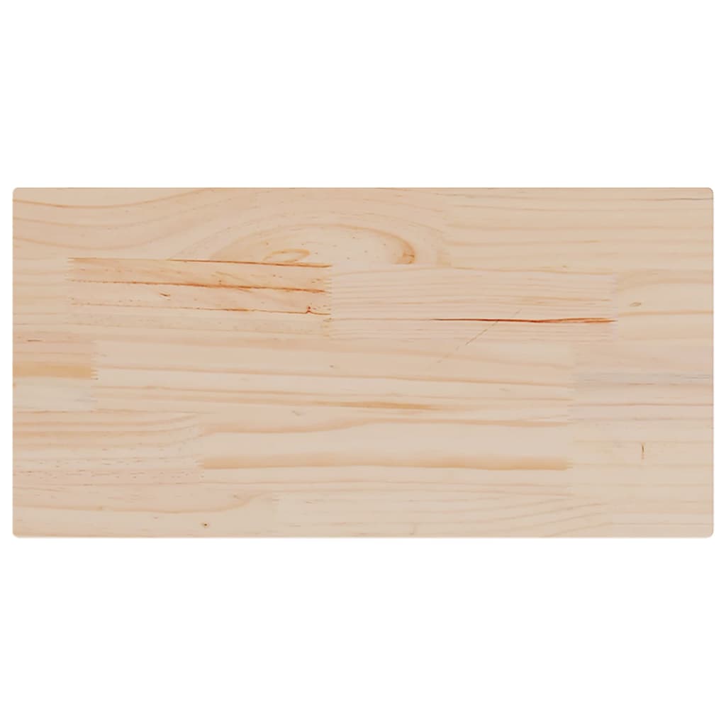 Tampos de mesa retangulares 4 pcs 90x45x2,5 cm pinho maciço