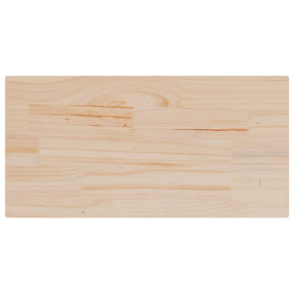 Tampos de mesa retangulares 4 pcs 90x45x2,5 cm pinho maciço