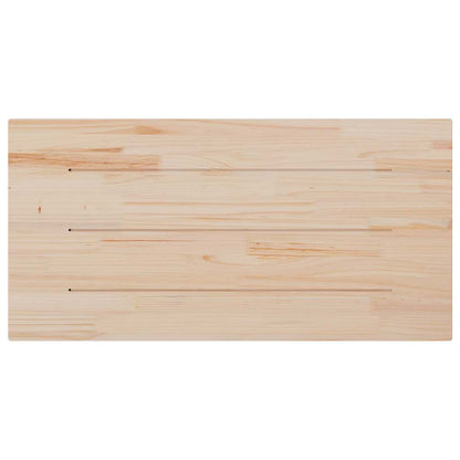 Tampos de mesa retangulares 4 pcs 100x50x2,5 cm pinho maciço