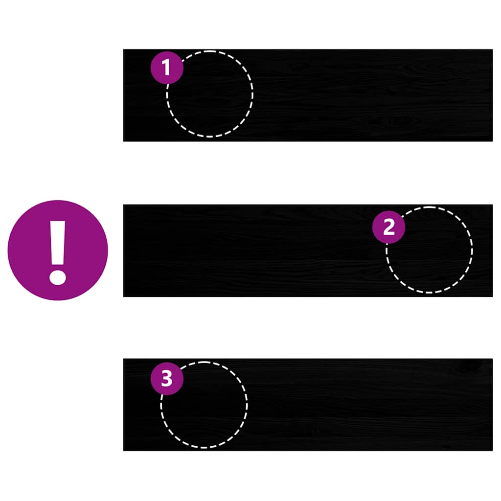 Tapetes de escada 4 pcs 100x25x2 cm carvalho castanho escuro