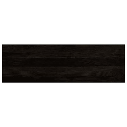 Tapetes de escada 12 pcs 80x25x2 cm carvalho castanho escuro