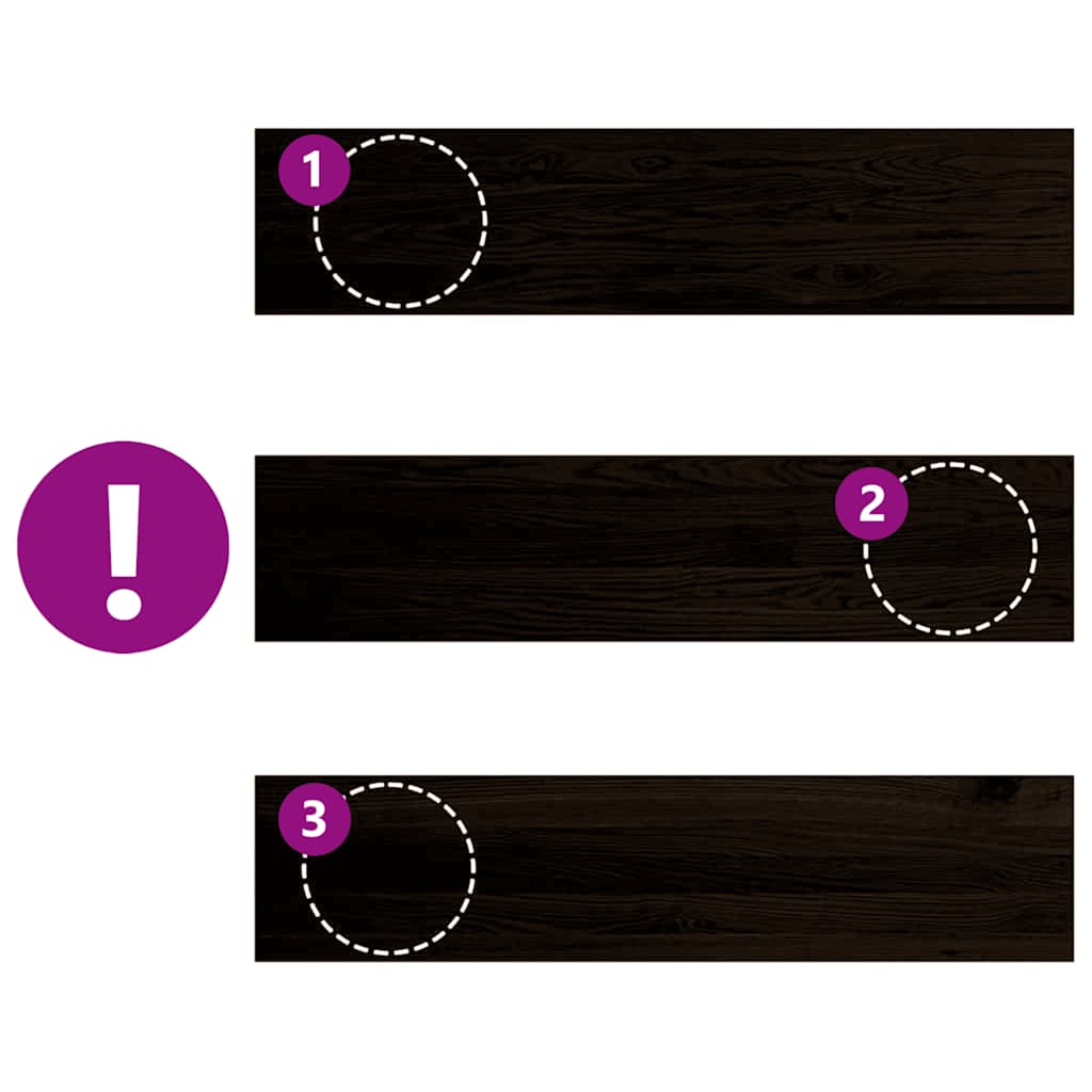 Tapetes de escada 12 pcs 110x25x2 cm carvalho castanho escuro