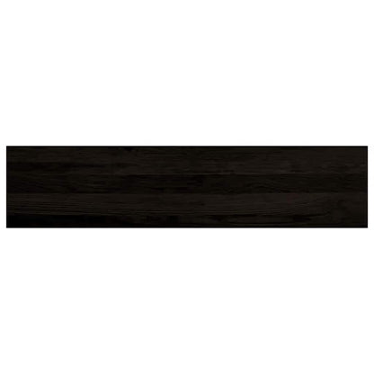 Tapetes de escada 16 pcs 110x25x2 cm carvalho castanho escuro