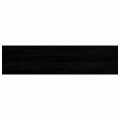 Tapetes de escada 2 pcs 100x25x2 cm carvalho castanho escuro