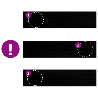 Tapetes de escada 2 pcs 110x25x2 cm carvalho castanho escuro