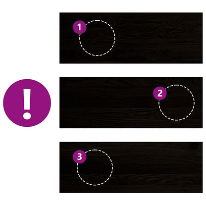 Tapetes de escada 2 pcs 70x30x2 cm carvalho castanho-escuro