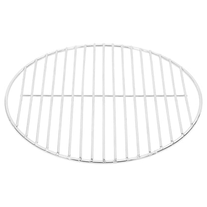 Grelha para churrasco redonda Ø34,5 cm aço inoxidável 304