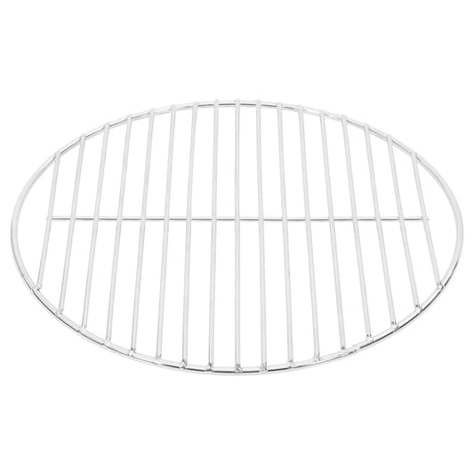 Grelha para churrasco redonda Ø34,5 cm aço inoxidável 304