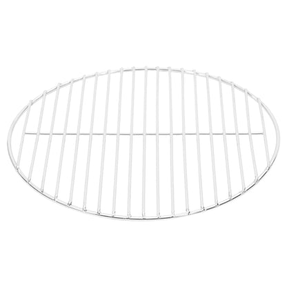 Grelha para churrasco redonda Ø37 cm aço inoxidável 304