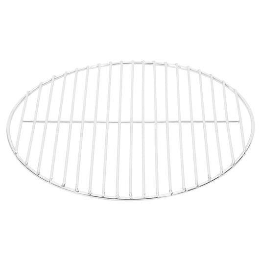 Grelha para churrasco redonda Ø37 cm aço inoxidável 304