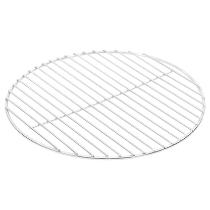 Grelha para churrasco redonda Ø37 cm aço inoxidável 304