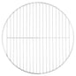 Grelha para churrasco redonda Ø40 cm aço inoxidável 304