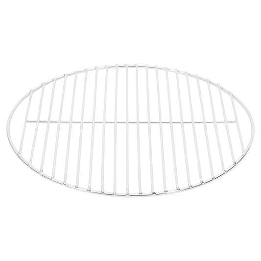 Grelha para churrasco redonda Ø40 cm aço inoxidável 304