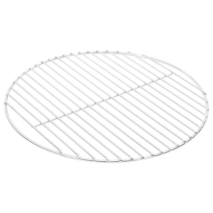 Grelha para churrasco redonda Ø40 cm aço inoxidável 304