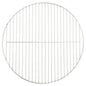 Grelha para churrasco redonda Ø47 cm aço inoxidável 304
