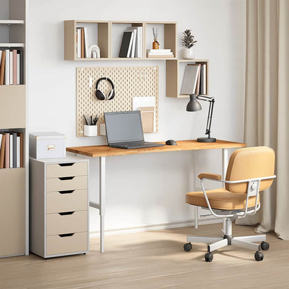 Tampo de mesa retangular 140x50x2,5 cm carvalho castanho-claro