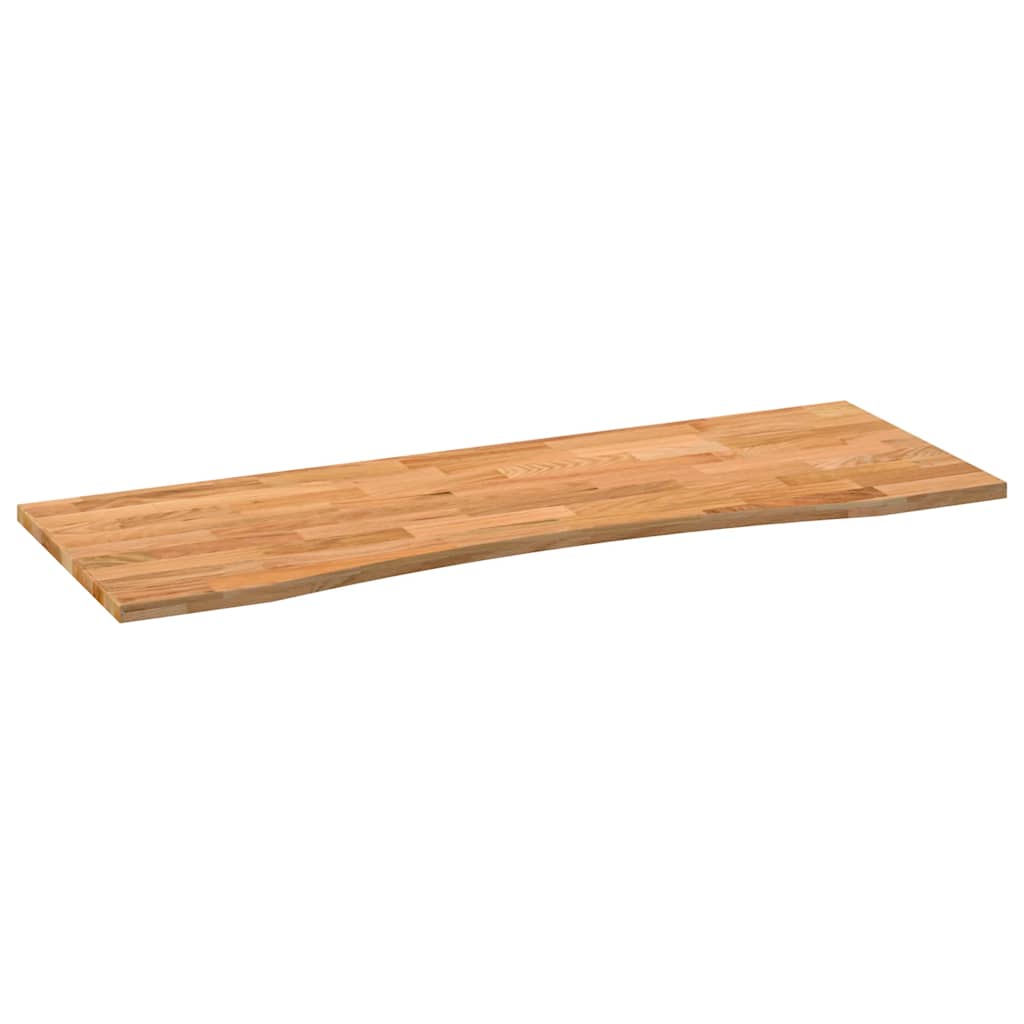 Tampo de mesa retangular 140x60x2,5 cm carvalho castanho-claro