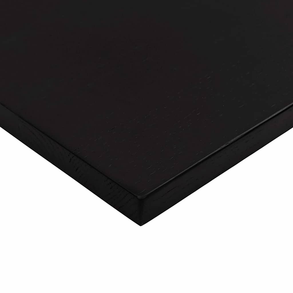 Tampo de mesa retangular 100x80x2,5 cm carvalho castanho-escuro