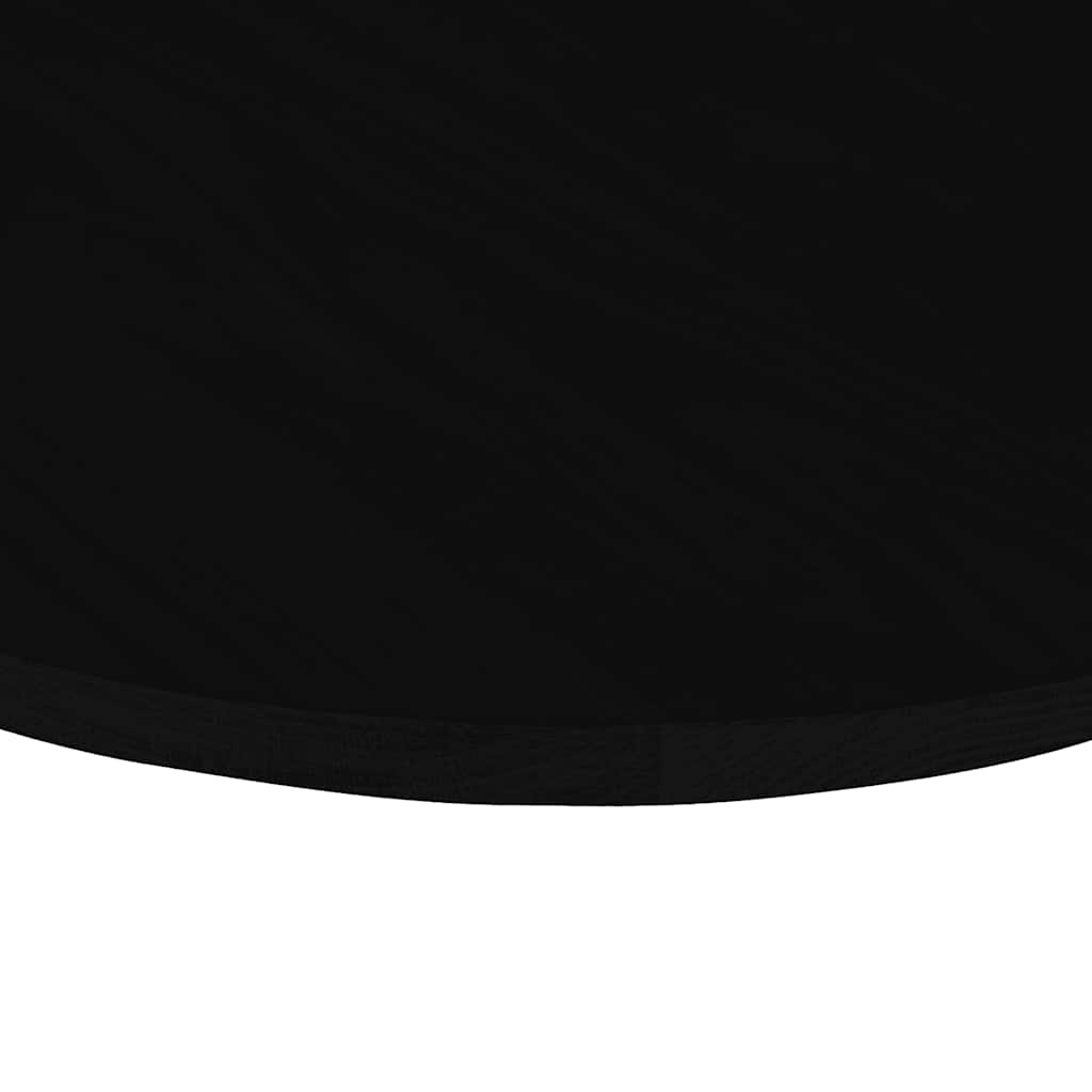 Tampo de mesa 80x40x2 cm carvalho maciça oval castanho-escuro