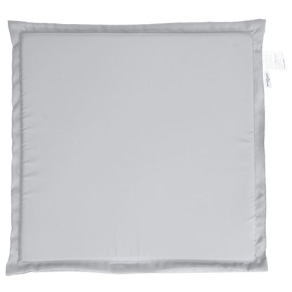 Almofadas de assento de jardim 2 pcs 45x45x2 cm cinzento-claro