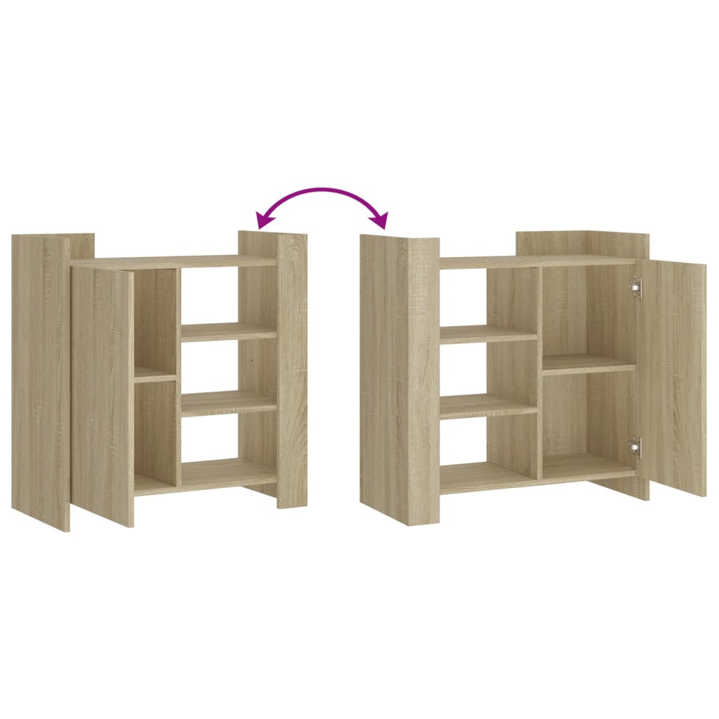 Aparador 73,5x35x75 cm derivados de madeira carvalho sonoma