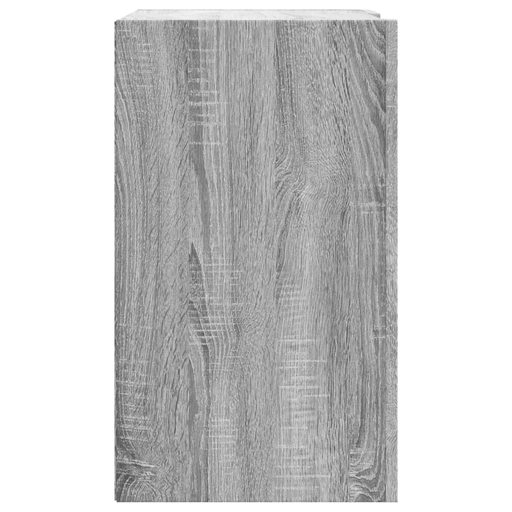 Armário parede 75x35x60 cm derivados de madeira cinzento sonoma