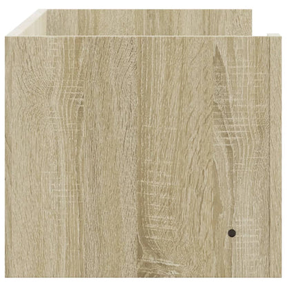 Prateleira parede 100x35x30,5 cm deriv. madeira carvalho sonoma