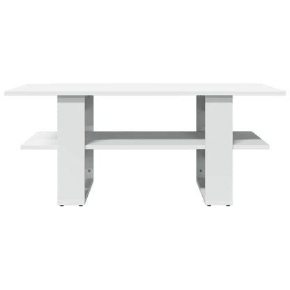 Mesa de centro 102x55x42 cm derivados de madeira branco