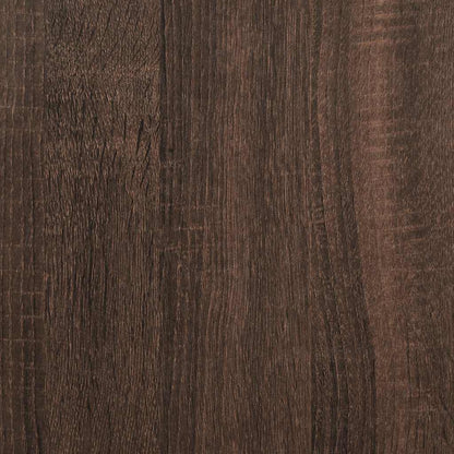 Roupeiro c/ rodas 102x38x110cm deriv. madeira carvalho castanho