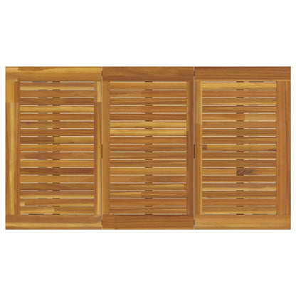 Conjunto de Jantar para Jardim 5 pcs Cinzeto