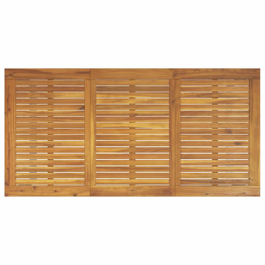 Conjunto de Jantar para Jardim 5 pcs Cinzeto