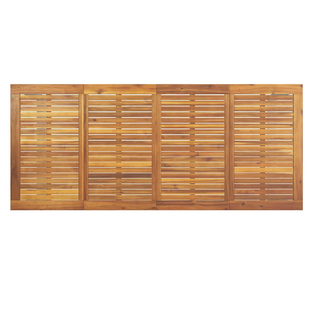 Conjunto de Jantar para Jardim 9 pcs Cinzeto